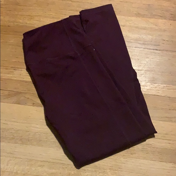 Dark Purple Leggings - Picture 1 of 5